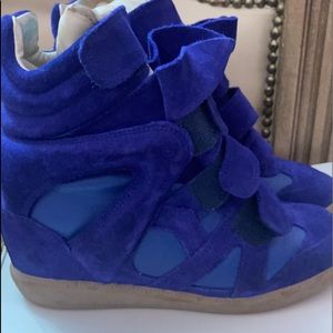 COPY - Royal blue Isabel Marant sneakers